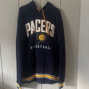 Pacers Basketball Navy Hoodie